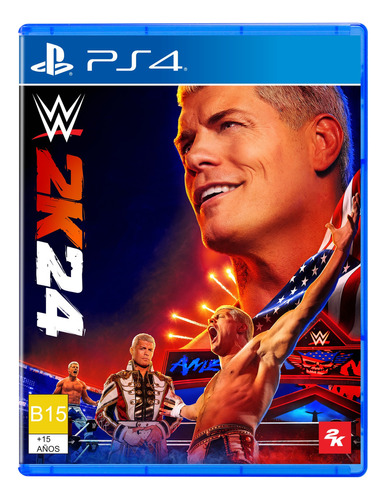 Wwe 2k24 Standard Edition 2k Games Ps4 Físico 