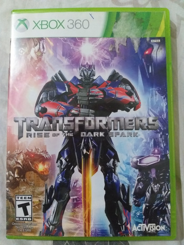 Jogo Transformers Rise Of The Dark Spark Xbox 360 Original 