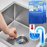 Kit De 12 Barras Limpieza Drenaje Alcantarillado Baño Cocina