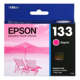 Epson Tinta 133 Magenta T133320- Original 