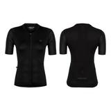 Jersey Ciclismo M/c Mujer Gw Shadow Negro