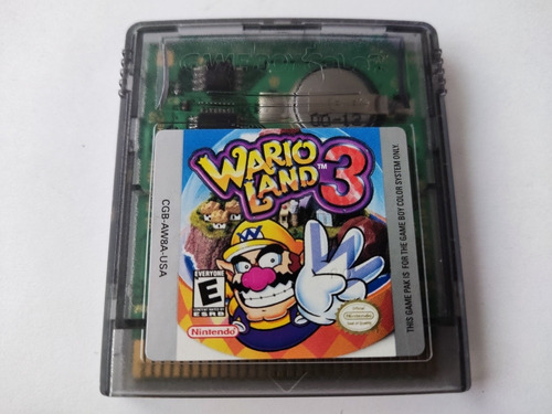 Juego Fisico Gameboy Gbc Wario Land 3 En Buen Estado