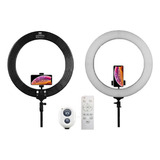 Ring Light 48cm 19 Polegadas Rl18 80w Rl-18 + Tripe 2m + Nf