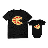 Tstars Pizza Pie & Slice Daddy And Me - Conjunto De Camisas