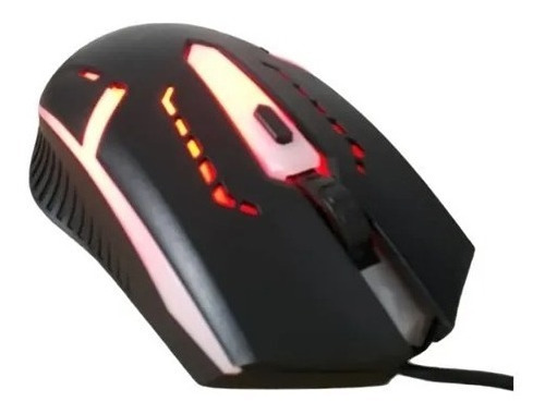 Mouse Gamer Alambrico Luz Led Rgb Usb/2.0 4/botones 