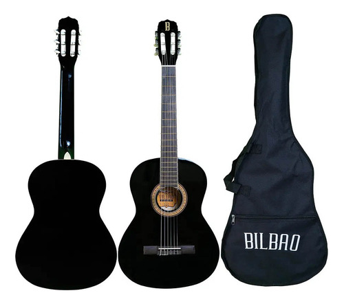 Guitarra Clasica Nylon Con Funda Bil44bk Bilbao - Musicstore