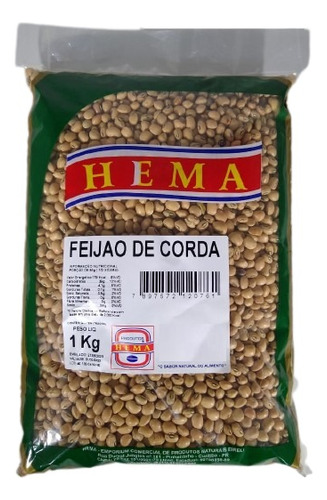 Feijão De Corda- Hema Alimentos (foto Originai)