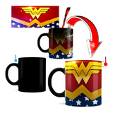 Taza Magica Mujer Maravilla Wonder Woman Premium Termica