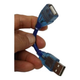 Adaptador Usb Macho-femea Extençao Pequeno 10cm