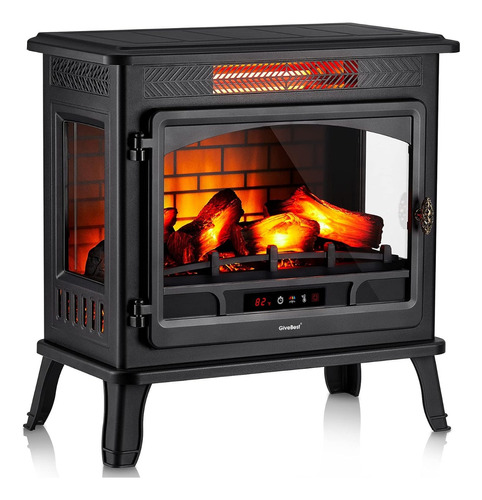 Increible Chimenea Electrica Decorativa Con Control Remoto