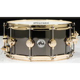 Tarola Dw Collectors Black Nickel Over Brass 14x6.5