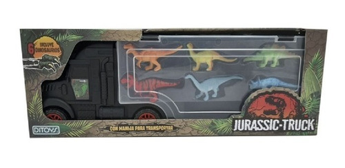 Camión Transporta Dinosaurios Jurassic Truck Ditoys 2440
