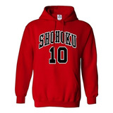 Buzo Hoodie Algodón Frizado Shohuku Sakuragi Rukawa 