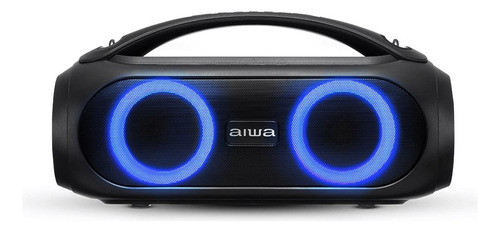 Caixa Bluetooth 50w Boombox Aiwa Aws-bbs-02-a, Preta, Bivolt