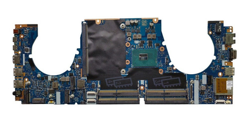 Mainboard Hp Zbook 15 G4 I7-7820hq La-e161p Sps: 921047-601 