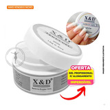 Gel Para Unhas Alongamento Xed Pro White Nova Embalagem