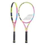 Raqueta Tenis Babolat Pure Aero Edicion Rafa 290gr 16x19 Color Rosa/amarillo/negro Tamaño Del Grip 4 3/8