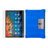 Kit Vidrio Y Estuche Tablet Lenovo Yoga Smart Tab Yt-x 705f