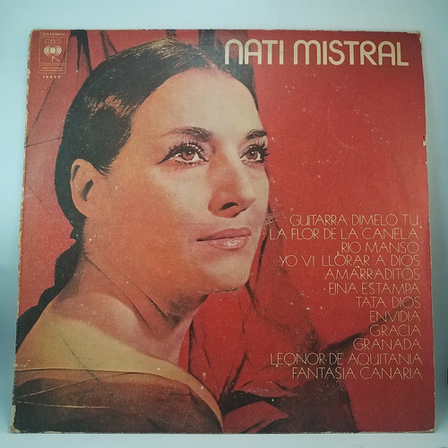 Nati Mistral - Guitarra Dimelo Tu - Vinilo Lp