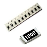 100 Ohms 1% (20 Unidades) Resistor Smd 0603 100r 1,6mmx0.8mm