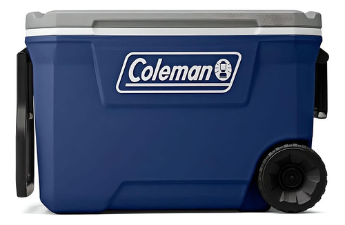 Caixa Térmica 316 Séries 62qt 58,7l Lakeside Rodas Coleman Cor Azul-marinho