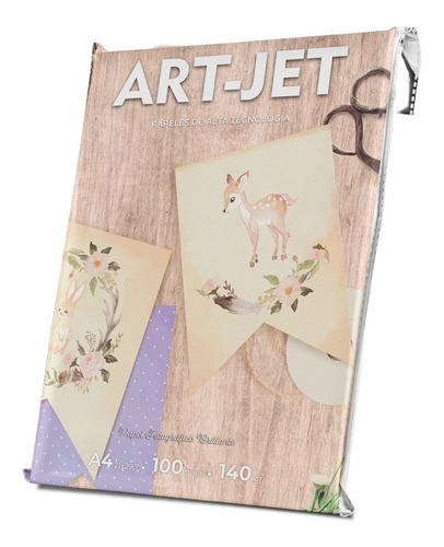 Papel Fotográfico Brillante A4 Art-jet® 140gr A4 X 100h