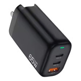 Cargador O Gan De 65 W, Cargador Rápido Usb C Pd 3