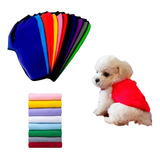 Poncho Capa Buzo Abrigo Polar Para Mascotas Liso Talle 1