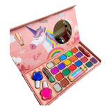 Kit Maquillaje Niña Neceser Juguete Esmaltes Accesorios