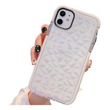 Funda Diamantes Relieve Para iPhone 14 Pro + Protector Mica