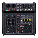 Bomge Consola De Mezclador 4m Profesional De 4 Canale 24dsp