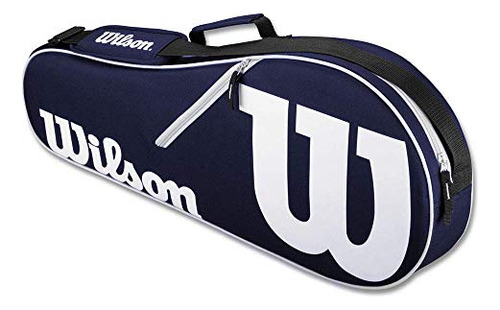 Bolsa De Tenis Wilson Advantage Ii Azul Marino/blanco Para 2