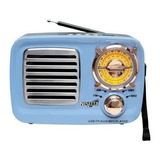 Radio Retro Vintage Parlante Nisuta Ns-rv15 Bluetooth Fm/am 