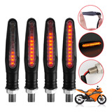 4pz Secuencial Motocicleta Direccionales Led Indicador 12v