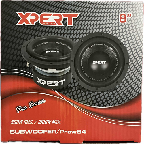 Subwoofer Xpert Audio Prow84 8 500w Rms 4 Ohms Doble Bobina