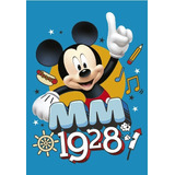 Alfombra Carpeta Infantil Disney Mickey 67x120 Antidesliz D2