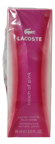 Perfume Lacoste Touch Of Pink Eau De Toilette 90ml Dama