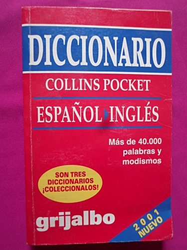 Diccionario Collins Pocket Español Ingles
