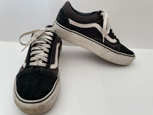 Zapatillas Vans Negras Old Skool Platform