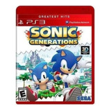 Jogo Sonic Generations Ps3 Lacrado