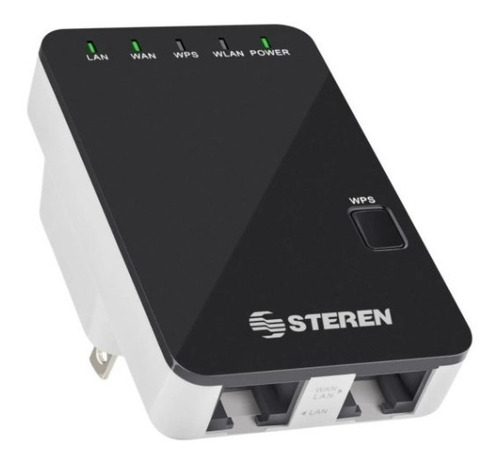 Access Point, Repetidor Steren Com-818  Negro 110v 1 Unidad