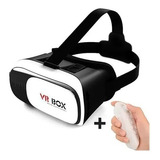 Óculos De Realidade Virtual Vr Box Com Controle Bluetooth