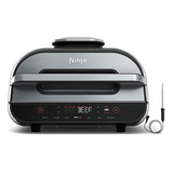 Fritadeira E Grill 2 Em 1 Ninja Importada - 825w - Aço Inox