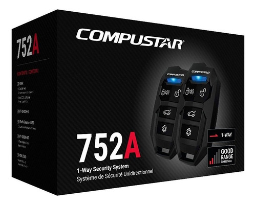 Alarma Compustar 752a Sensor De Inclinacion Rango Max 90m