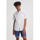 Camisa Hombre Ss One Shirt  Palms 