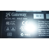 Laptop Gateway Modelo 5300 Por Piezas