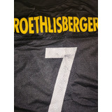Jersey Nfl Los Steelers Roethlisberger En Talla L Estampada