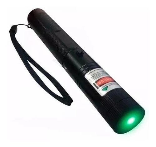 Super Caneta Laser Pointer Verde Longo Alcance Forte Estojo