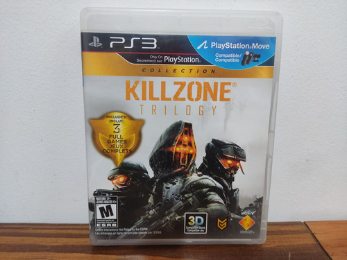 Killzone Trilogy Ps3 Físico Usado