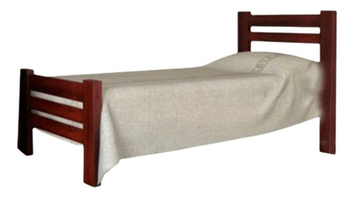 Cama Una Plaza Eco 80cm Pino Macizo 